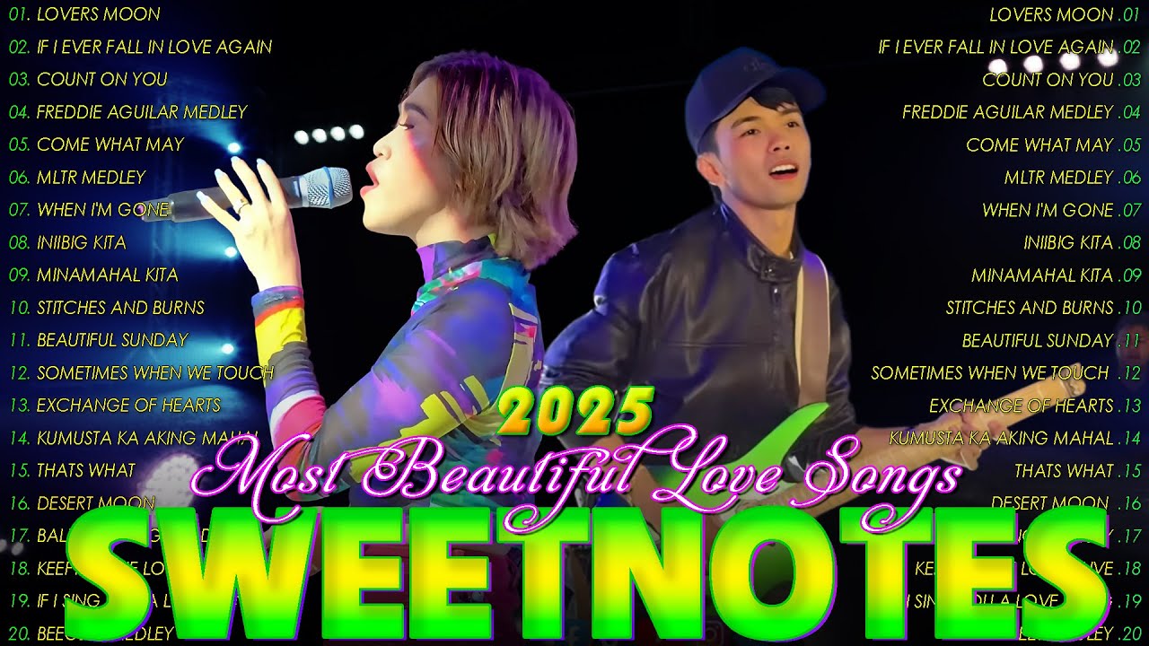 Sweetnotes Nonstop Playlist 2025🎧Sweetnotes Bagong OPM Love Songs 2025🎧Hits OPM Love Songs 2025