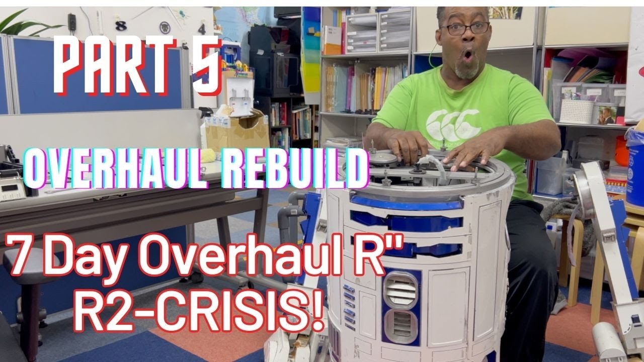 R2 D2 Overhaul Rebuild How to do [Part 5] Crisis and problems - YouTube