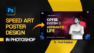 Youtube Thumbnail Design in Photoshop ft. @Viral Kalakar | Speed Art Tutorial | Nilesh Raj