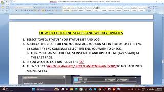 HOW TO INSTALL PERMITS AND UPDATES FOR JRC JAN-9201