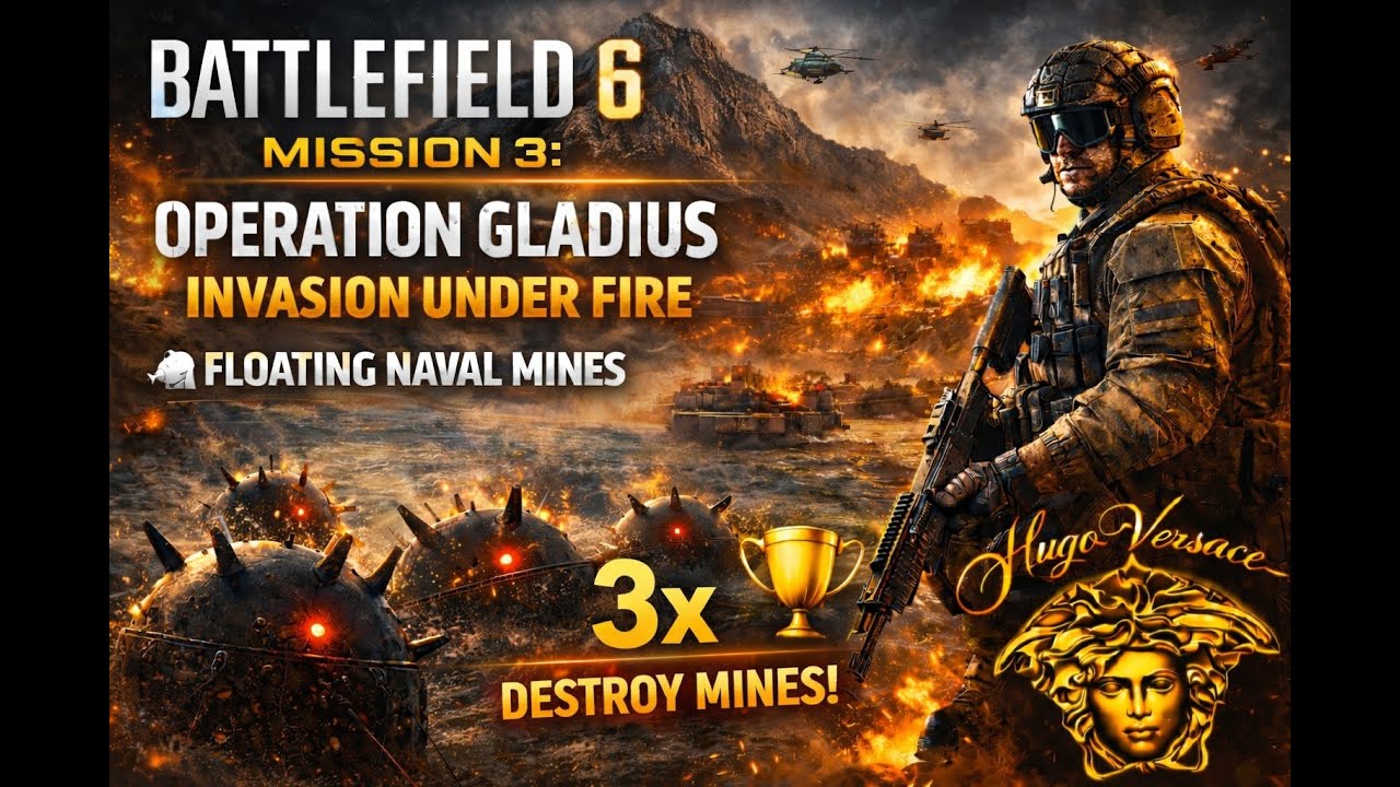 Battlefild 6  - Operation Gladios ☢️⚠️🔞 Part 3 🎮 Live