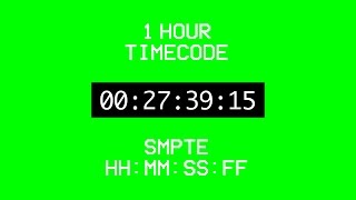 1 Hour of Timecode - Free Footage