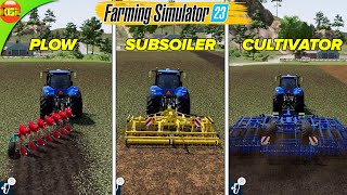 Plow vs Subsoiler vs Cultivator vs Shallow Cultivator! Which is best for Field Preparation? screenshot 4