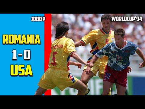 Romania vs Usa 1 - 0 Full Highlights Exclusive Version World Cup 94 HD