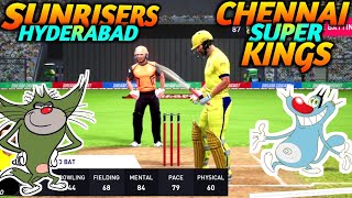 Oggy And Jack Plays CSK Vs SRH IPL Match in Dream Cricket 2024 | Dream Cricket 24