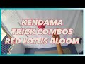 Kendama trick combos  red lotus bloom