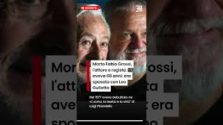 Play video: Morto Fabio Grossi, l'attore e regista aveva 68 anni: era sposato con Leo Gullotta