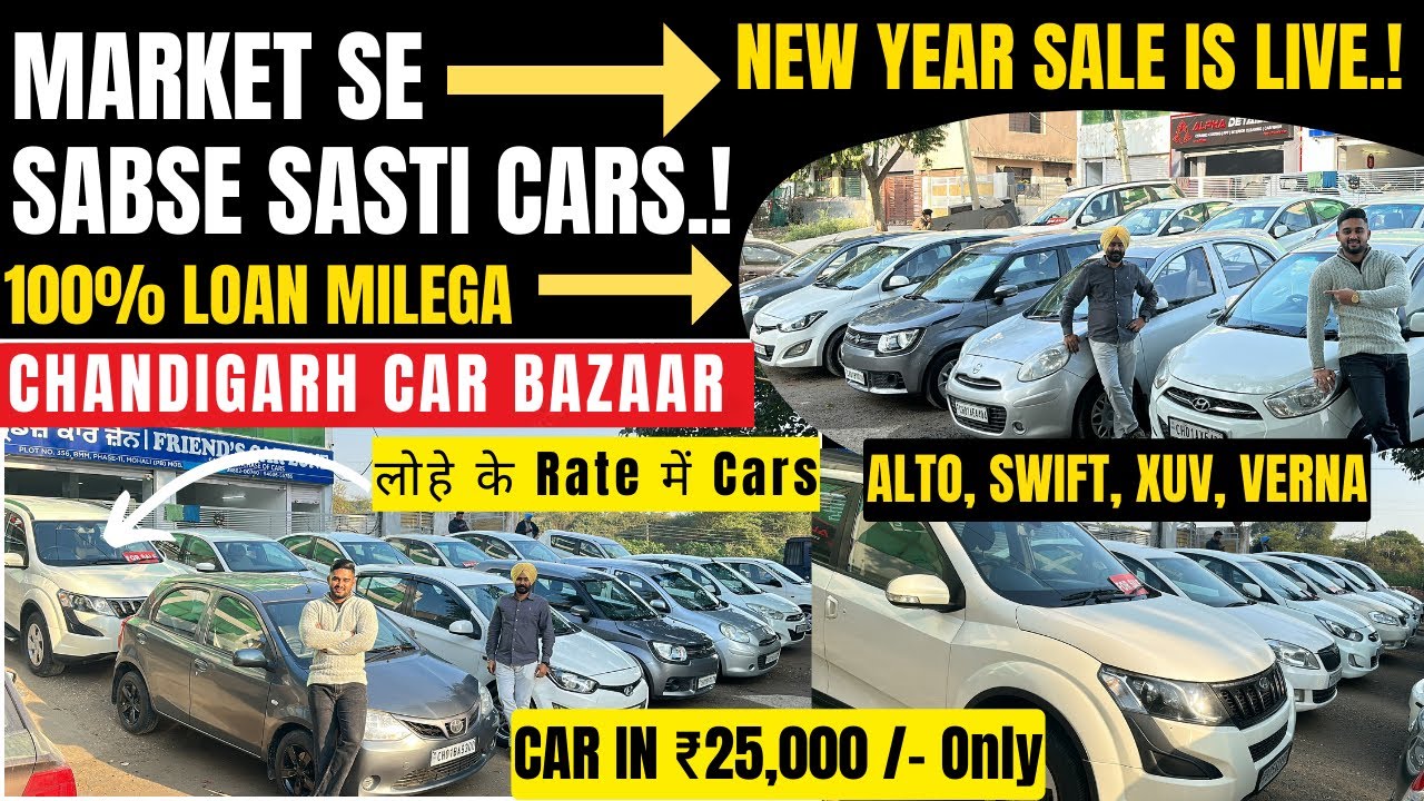 Chandigarh Car Bazar, Used Cars For Sale, Car Market Chandigarh, Used