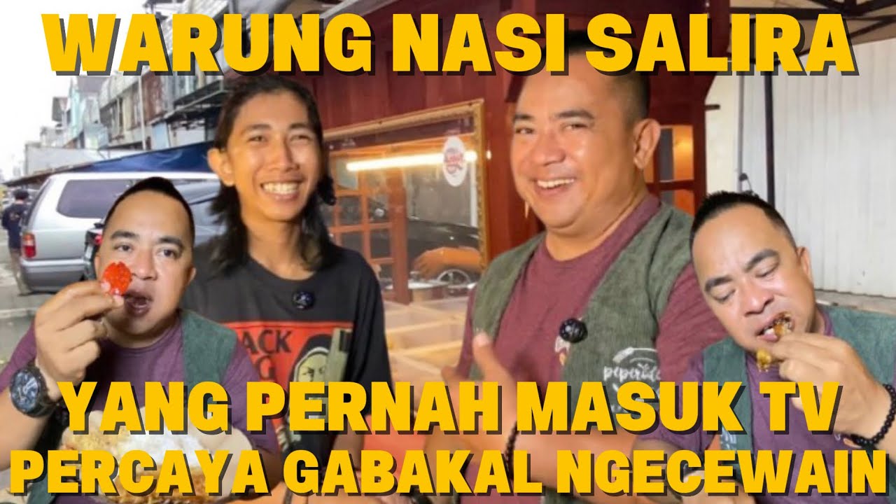WARUNG NASI SALIRA – Sampai Didatangi ART TV! Asli Ngeunah Pisan!