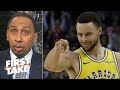 The Raptors 'might get swept' if Steph Curry gets hot in the NBA Finals - Stephen A. | First Take