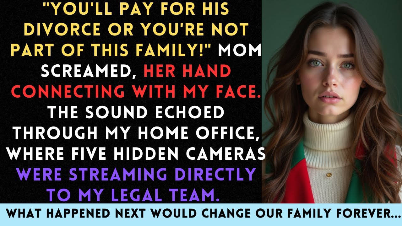 Mom Slapped Me For Not Funding Brother's Divorce—The Recording Went Straight To Five Judges...