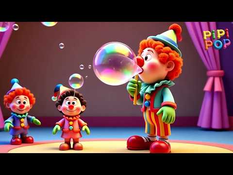 📺 Pompom the Little Clown - Fun to Put on the TV | Mix for Toddlers