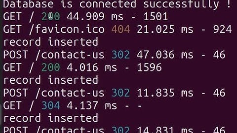 Node.js  connection to  MySQL