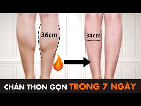 Video: Bài Tập Giảm Cơ Bắp Chân