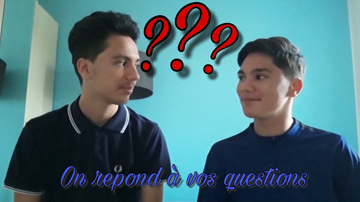 On répond à vos questions !!