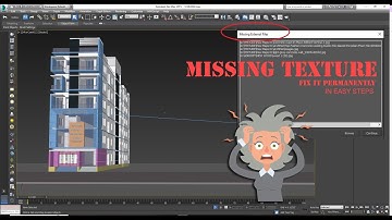 3D STUDIO MAX CLASS 14-Missing Texture Problem/Materials Missing / Missing bitmap Problem Solution .