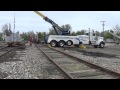 Midwest Truck 22,000 lb railroad cart lift VID14