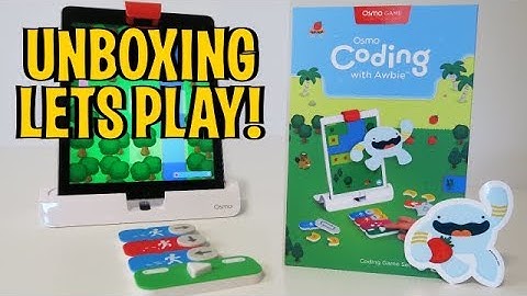 UNBOXING & LETS PLAY! - OSMO GAME: Coding Awbie! (FULL REVIEW!)