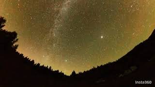 StarLapse Rainbow Trail Colorado September 2022