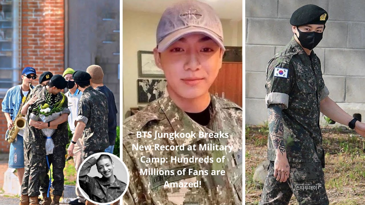 Чонгук из BTS побил новый рекорд в военном лагере: сотни миллионов фанатов в восторге!