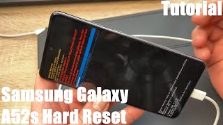 Samsung Galaxy A52s 5g Hard Reset Your Dual Sim Smartphone Rebooting The System At Fail Function Diy