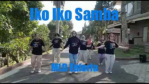 Iko Iko Samba Line Dance ( Demo by MLD Euforia )