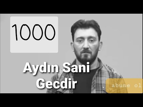 Aydin Sani - Gecdir 2021 (whatsapp uchun sTaTus 2021)