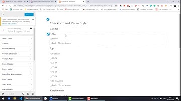 How to style checkbox and radio buttons in Gravity Forms