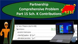Partnership Comprehensive Problem Part 15 Sch. K Contributions