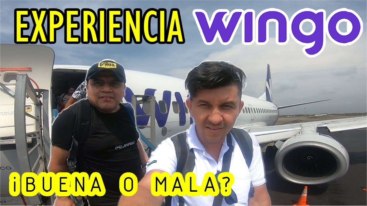 viajé en WINGO Y ESTO PASO - YouTube