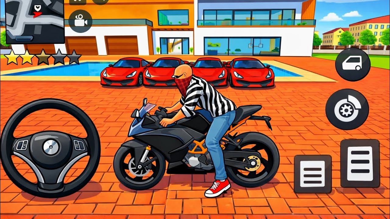 🇮🇳India car modified 4️⃣ super 🚗 Car 🚗 parking 🅿️🇮🇳 India thefts car simulator game 🎮🎯 