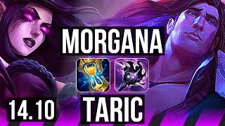 MORGANA & Caitlyn vs TARIC & Yasuo (SUP) | 8/0/14, Legendary | EUW Master | 14.10