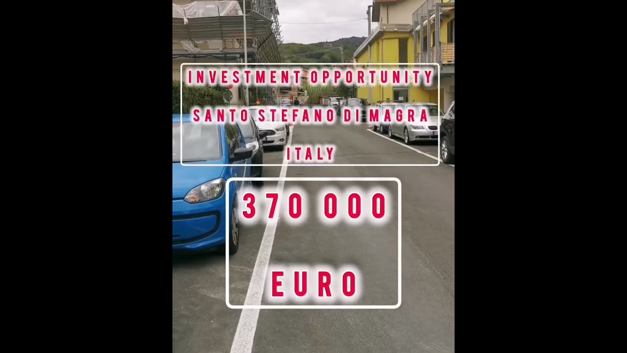🔥 Investment Opportunity — Santo Stefano di Magra, Italy