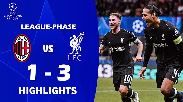 Milan-Liverpool 1-3 Highlights | UEFA Champions League 2024/25