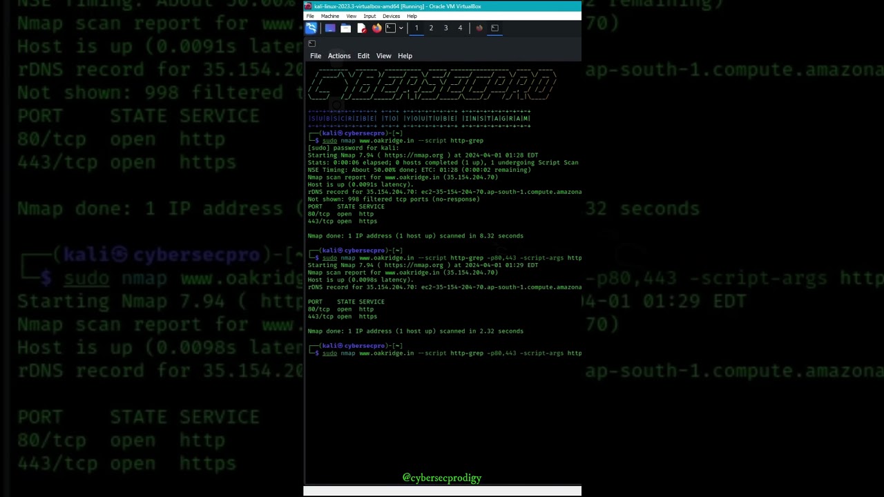 email enumeration using Nmap  