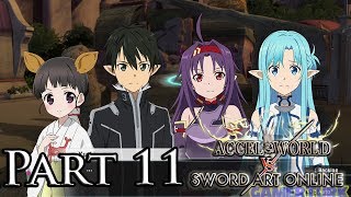 Accel World Vs Sword Art Online - Yuuki, The Absolute Sword Part 11Ps4English