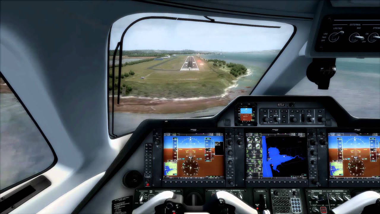 FSX - Phenom Landing At Bowerman Airport