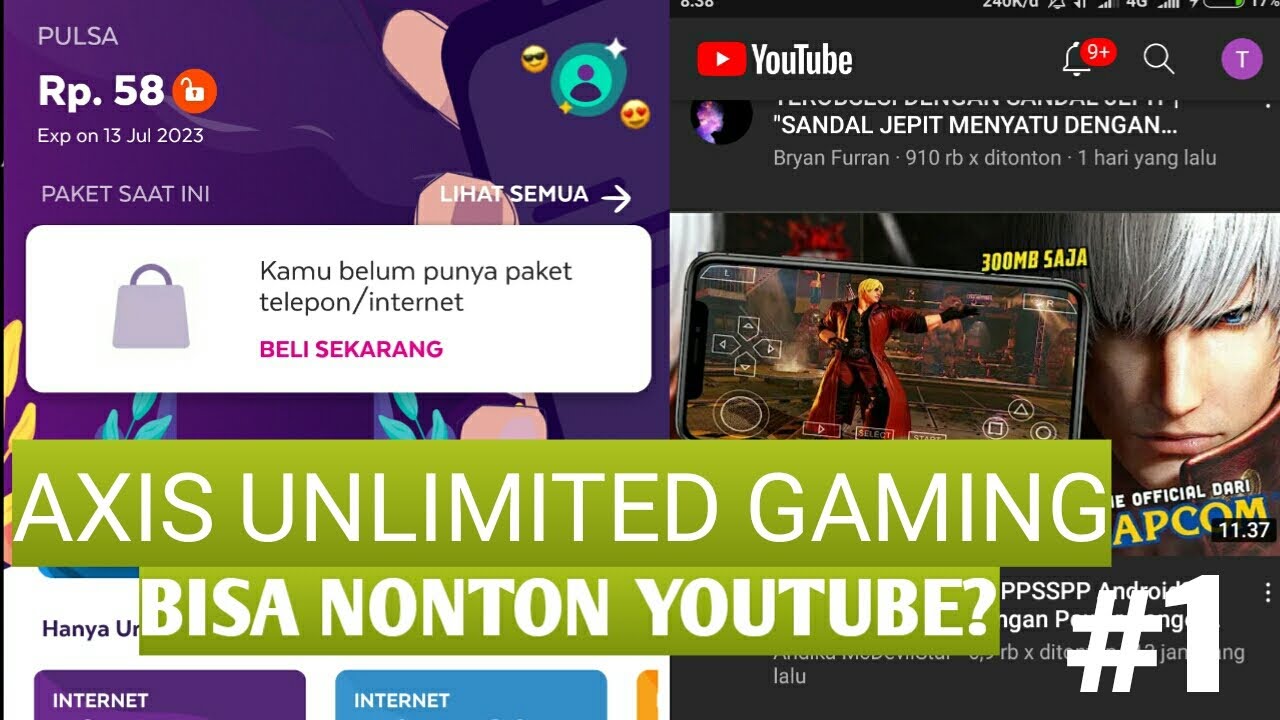 AXIS UNLIMITED GAMING TERBARU YouTube