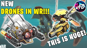 NEW DRONES In War Robots - First Look - War Robots NEWS And LEAKS