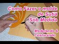 ♡Aprenda Desenhar Seus Moldes de Sutiã Sob Medidas #MOLDELAGEM & COSTURA♡