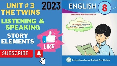 The Twins // Exercise Unit: 3 // Oral Communication Skill // English Class 8th  #viral #viralvideo