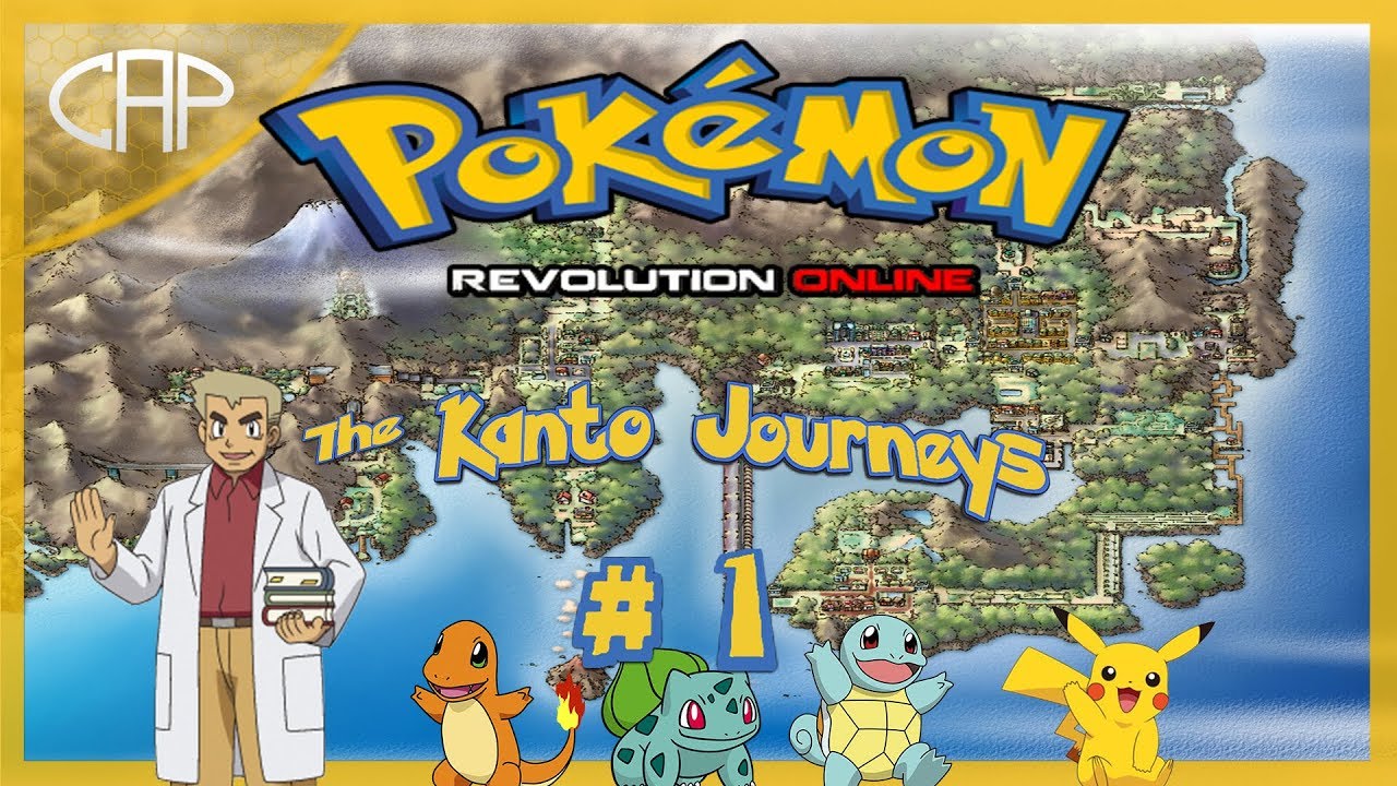The Adventure Begins Kanto 1 [ Pokemon Revolution Online ] YouTube