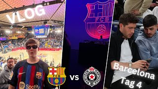 FC Barcelona vs. Partizan Belgrad Stadionvlog 🔥 BARCELONA VLOG #4 🔥