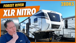 Small 5th Wheel with HUGE Garage!