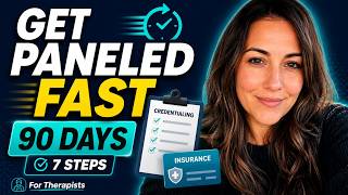 How to Get Credentialed With Insurance as a Therapist (2026 Step-by-Step Guide)