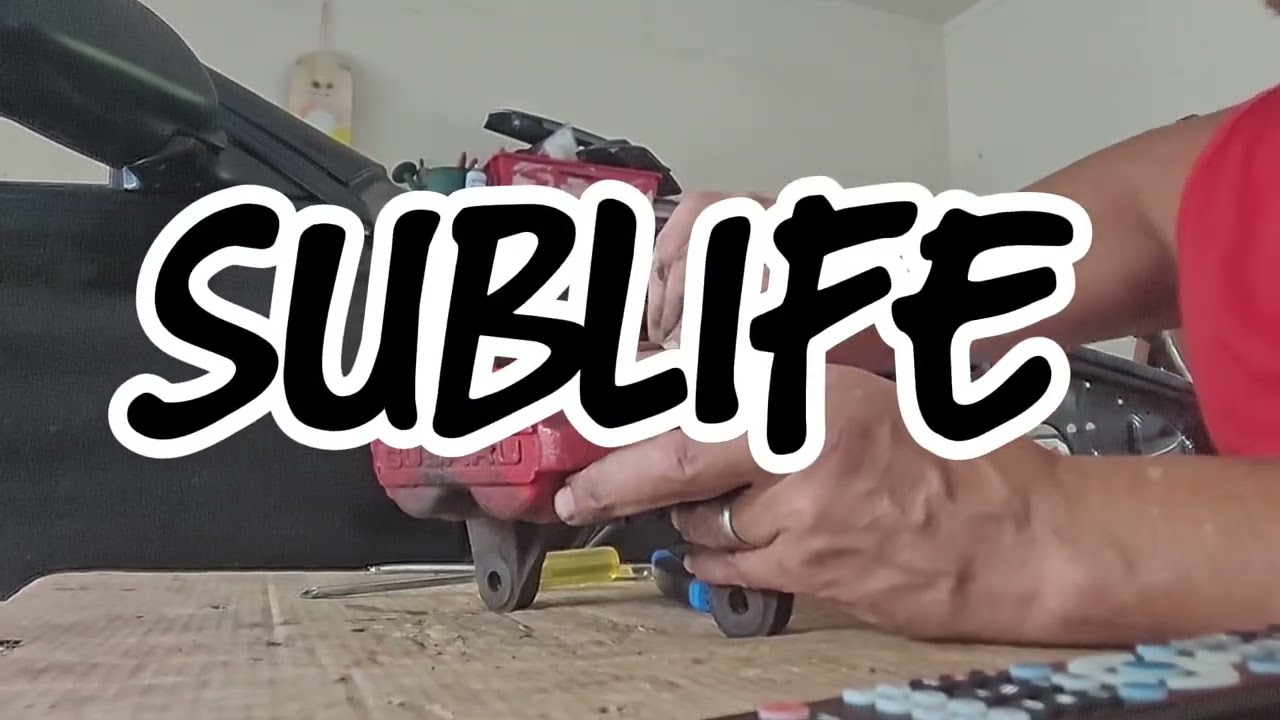 subaru GC8 project/brake calipers refurbish