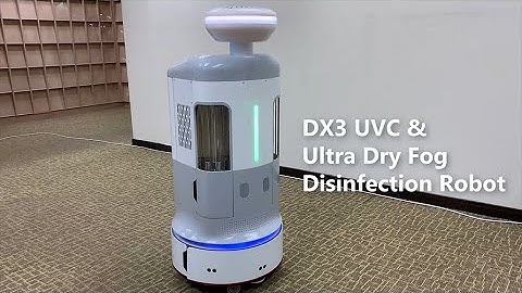 DX3 UVC & Ultra Dry Fog Disinfection Robot | Datumstruct DX Robotics