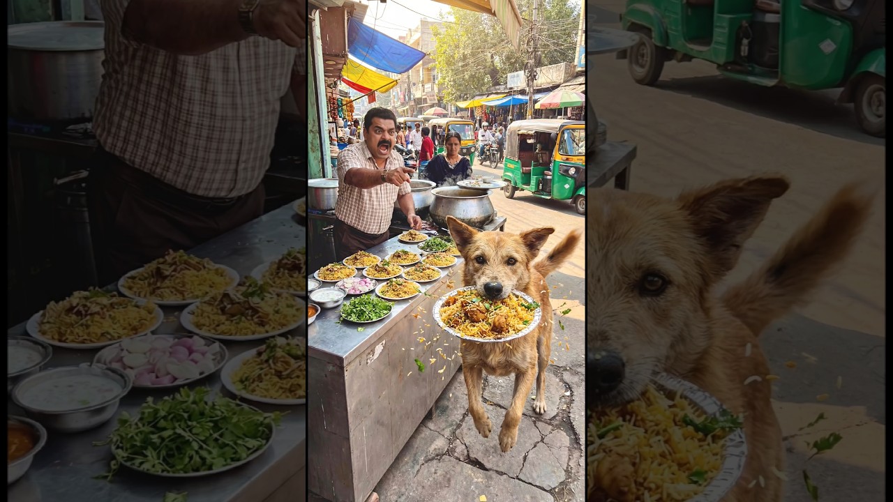 Hungry Dog Saved a Man After Losing Food for His Puppies 😭🐶 | Emotional Story