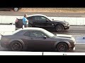 Dodge Demon vs Shelby GT500 - drag race