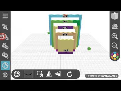 Numberblocks 196 sneeze draw bricks - YouTube